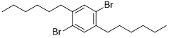 1,4-dibromo-2,5-dihexylbenzene