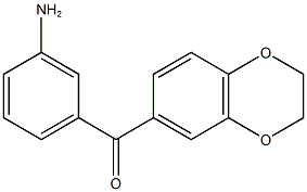 (3-氨基苯基)(2,3-二氢-1,4-苯并二噁英-6-基)甲酮