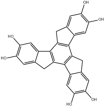 5H-Tribenzo[a,f,k]trindene-2,3,7,8,12,13-hexol, 10,15-dihydro-