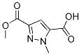 1H-Pyrazole-3,5-dicarboxylic acid, 1-methyl-, 3-methyl ester