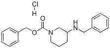 benzyl 3-(benzylamino)piperidine-1-carboxylate hydrochloride
