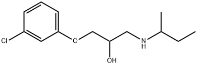 (BUTAN-2-YL)[3-(3-CHLOROPHENOXY)-2-HYDROXYPROPYL]AMINE