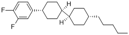 3-(4-cyclohexylcyclohexyl)-1,6-difluoro-6-pentylcyclohexa-1,3-diene