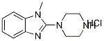 1-Methyl-2-piperazin-1-yl-1H-benzoiMidazole hydrochloride, 98+% C12H17ClN4, MW: 252.75