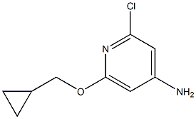 2-氯-6-(环丙基甲氧基)吡啶-4-胺