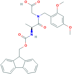 Glycine, N-[(9H-fluoren-9-ylmethoxy)carbonyl]-L-alanyl-N-[(2,4-dimethoxyphenyl)methyl]-
