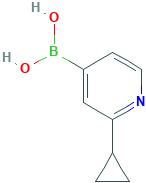 Boronic acid, B-(2-cyclopropyl-4-pyridinyl)-