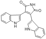 1H-Pyrrole-2,5-dione, 3,4-di-1H-indol-3-yl-
