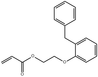 2-(2-benzylphenoxy)ethyl acrylate
