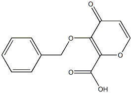 4-oxo-3-phenylmethoxypyran-2-carboxylic acid