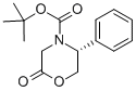 (5R)-N-叔丁氧羰基-3,4,5,6-四氢-5-苯基-4(H)-1,4-恶唑-3-酮