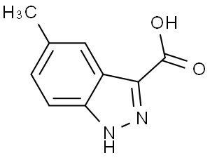 1H-Indazole-3-carboxylic acid, 5-methyl-