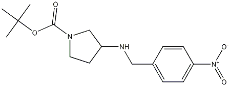 3-(4-nitrobenzylamino)pyrrolidine-1-carboxylic acid tert-butyl ester