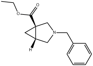3-Azabicyclo[3.1.0]hexane-1-carboxylic acid, 3-(phenylmethyl)-, ethyl ester, (1R,5R)-