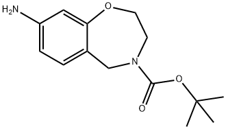 tert-butyl 8-amino-2,3,4,5-tetrahydro-1,4-benzoxazepine-4-carboxylate