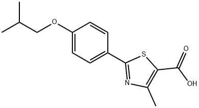 5-Thiazolecarboxylic acid, 4-methyl-2-[4-(2-methylpropoxy)phenyl]-