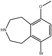 6-溴-9-甲氧基-2,3,4,5-四氢-1h-3-苯并氮杂
