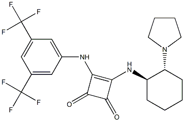 3-[[3,5-双(三氟甲基)苯基]氨基]-4-[[(1R,2R)-2-(1-吡咯烷基)环己基]氨基]-3-环丁烯-1,2-二酮