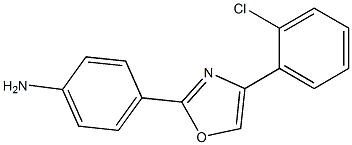 4-[4-(2-Chlorophenyl)-1,3-oxazol-2-yl]aniline
