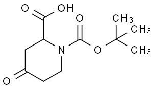 (R)-1-BOC-哌啶-4-酮-2-甲酸
