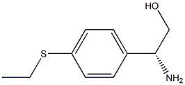 Benzeneethanol, β-amino-4-(ethylthio)-, (βR)-