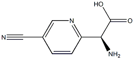 (S)-2-氨基-2-(5-氰基-2-吡啶)乙酸