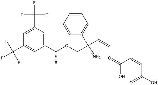 S-1-(R-1-(3,5-双(三氟甲基)苯基)乙氧基)-2-苯基丁-3-烯-2-胺马来酸