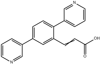 (E)-3-(2,5-Di(pyridin-3-yl)phenyl)acrylic acid