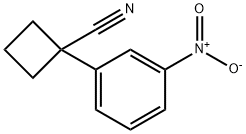 1-(3-nitrophenyl)cyclobutane-1-carbonitrile