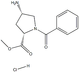 (2S,4S)-4-氨基-1-苯甲酰吡咯烷-2-羧酸甲酯盐酸盐