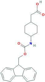 TRANS-1-(9-FLUORENYLMETHYLOXYCARBONYL-AMINO)-CYCLOHEX-4-YL-ACETIC ACID