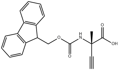 3-Butynoic acid, 2-[[(9H-fluoren-9-ylmethoxy)carbonyl]amino]-2-methyl-, (2S)-