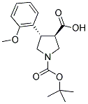BOC-(TRANS)-4-(2-METHOXY-PHENYL)-PYRROLIDINE-3-CARBOXYLIC ACID