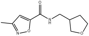 5-Isoxazolecarboxamide, 3-methyl-N-[(tetrahydro-3-furanyl)methyl]-