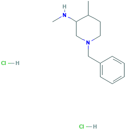 raceMic 1-Benzyl-N,4-diMethylpiperidin-3-aMine dihydrochloride