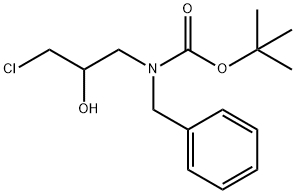 Carbamic acid, N-(3-chloro-2-hydroxypropyl)-N-(phenylmethyl)-, 1,1-dimethylethyl ester