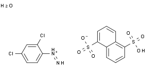 2,4-Dichlorobenzenediazonium 1,5-naphthalenedisulfonate hydrate