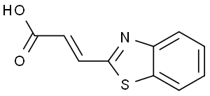 (2E)-3-(1,3-苯并噻唑-2-基)丙烯酸