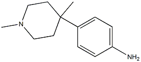 4-(1,4-二甲基哌啶-4-基)苯胺