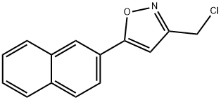 3-(chloromethyl)-5-(naphthalen-2-yl)-1,2-oxazole
