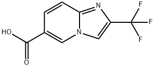 Imidazo[1,2-a]pyridine-6-carboxylic acid, 2-(trifluoromethyl)-