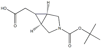2-((1R,5S,6R)-3-(叔-丁氧羰基)-3-氮杂二环[3.1.0]己烷-6-基)乙酸