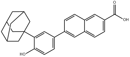 6-(4-hydroxy-3-tricyclo(3.3.1.1(3,7))dec-1-ylphenyl)-2-naphthalenecarboxylic