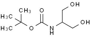 Carbamic acid, [2-hydroxy-1-(hydroxymethyl)ethyl]-, 1,1-dimethylethyl ester