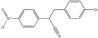 3-(4-氯苯基)-2-(4-硝基苯基)丙腈