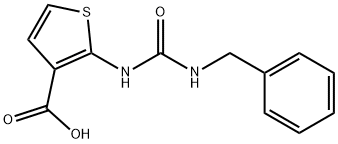 2-(3-benzylureido)thiophene-3-carboxylic acid