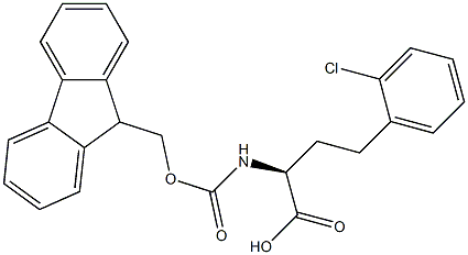 (S)-2-((((9H-芴-9-基)甲氧基)羰基)氨基)-4-(2-氯苯基)丁酸