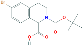 1,2(1H)-Isoquinolinedicarboxylic acid, 6-bromo-3,4-dihydro-, 2-(1,1-dimethylethyl) ester