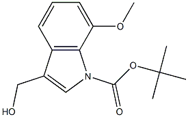 N-叔丁氧羰基-3-(羟甲基)-7-甲氧基吲哚