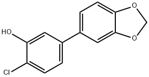 2-Chloro-5-(3,4-methylenedioxyphenyl)phenol